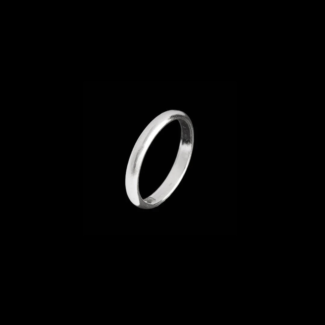 Bague Moderniste En Argent Sterling Niellé - Design Artistique Vintage, Taille 56, Très Bon état Avec Belle Patine