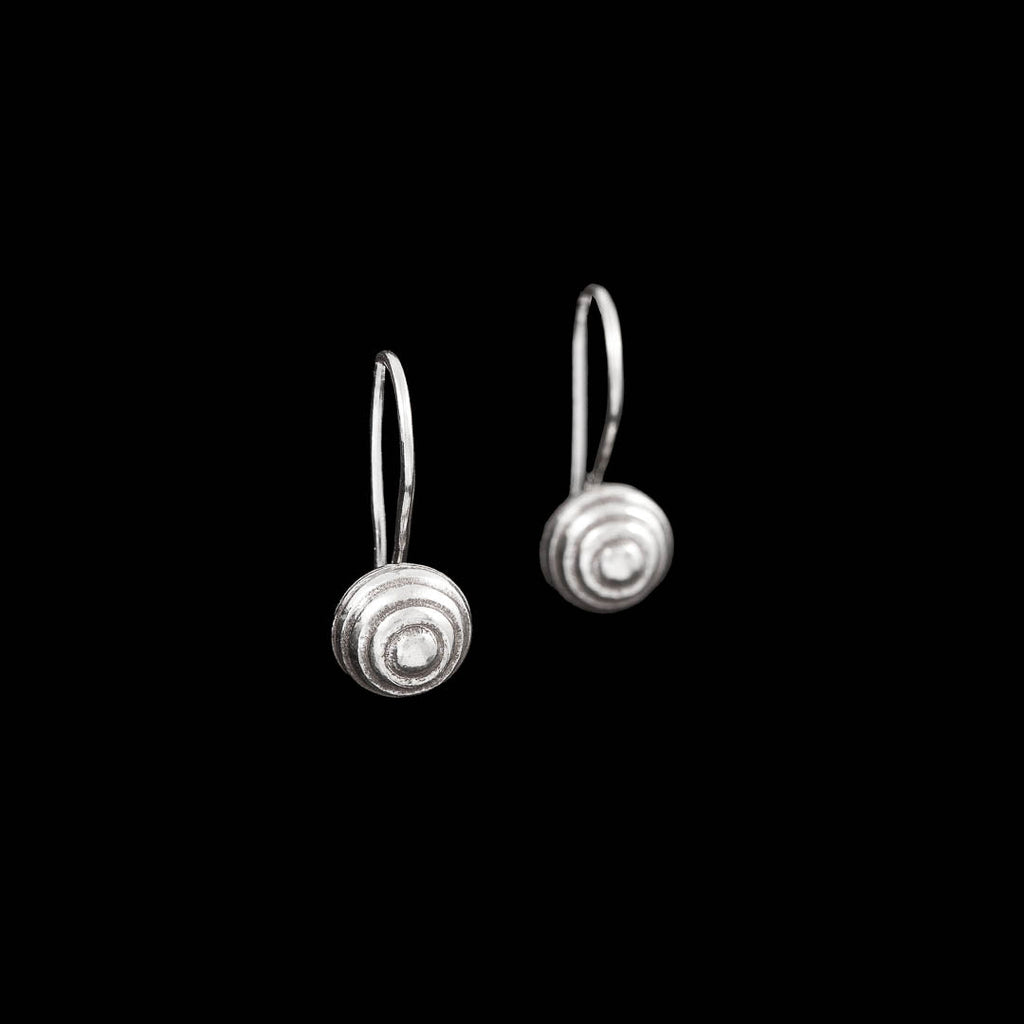 Boucles d'oreilles en argent Ethniques N°22 - Itsara bijouxboucles d'oreilles artisanales ethniques en argent massif N°18