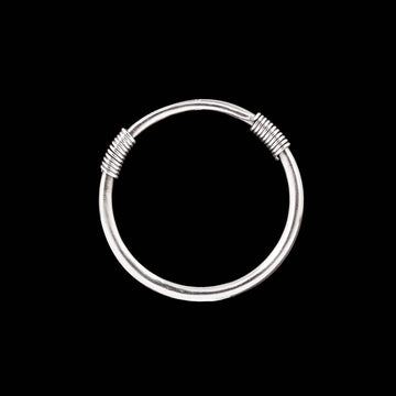 Bracelet en argent N°89 - Itsara bijoux16 cmBracelet rigide anneau N°89 fermé creux artisanal traditionnel en argent massif