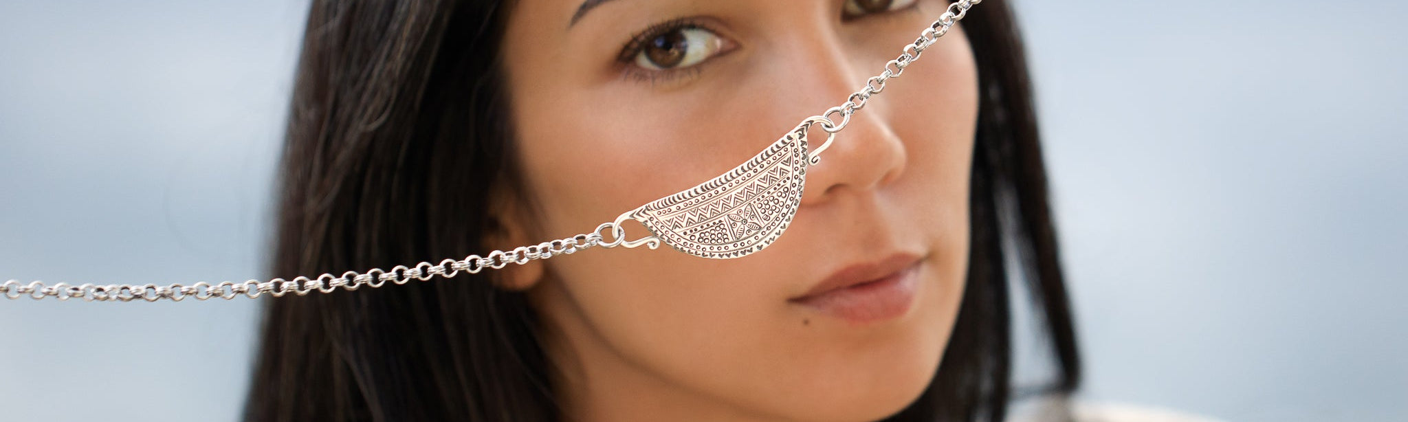 collier talisman cadenas hmong 02 en argent massif fait main - Itsara Bijoux