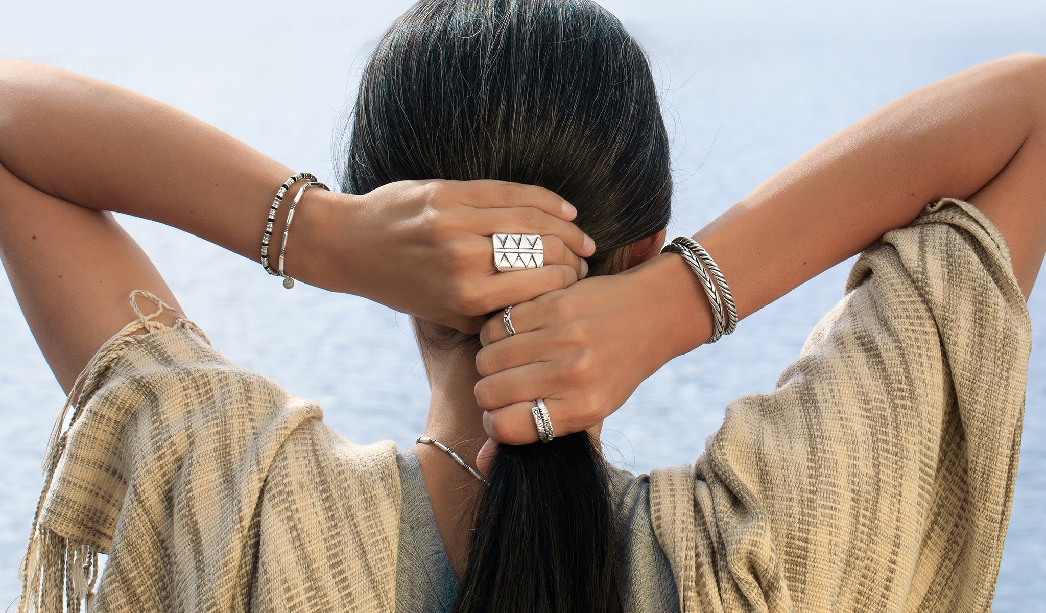 Bagues Ethniques en argent - Itsara bijoux