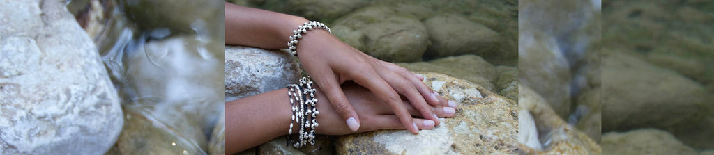 Bracelets souples avec cordons - Itsara bijoux