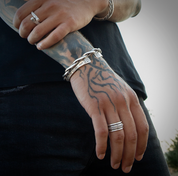 Bague homme en argent Ethnique N°45