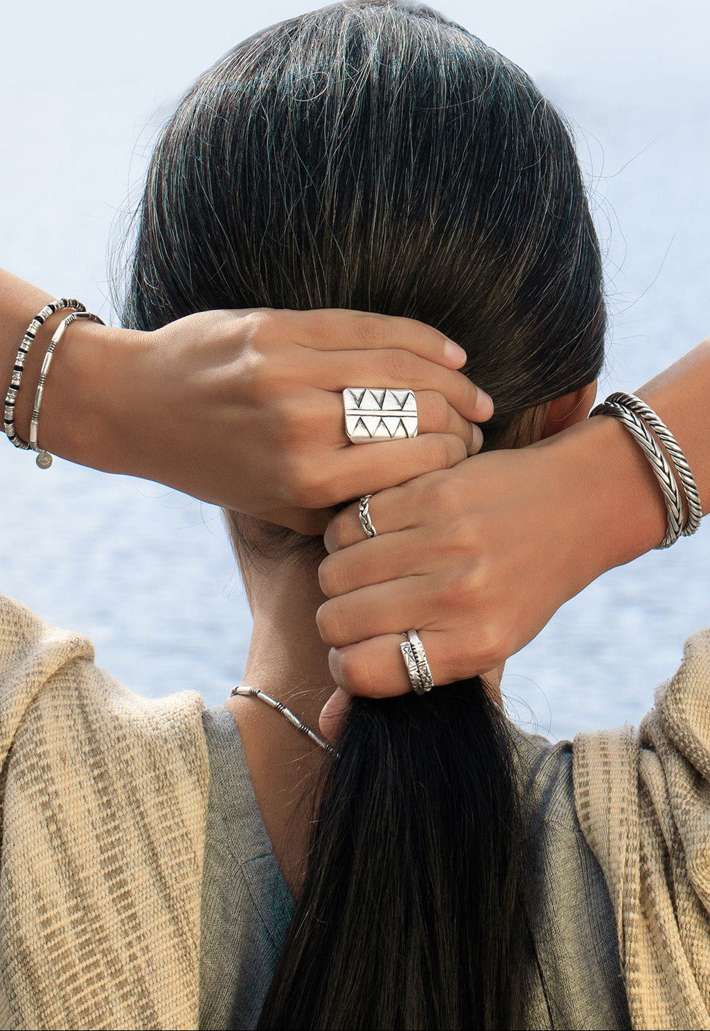 nouvelle collection bijoux femmes en argent massif ethniques et contemporains - Itsara Bijoux 