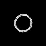bague chaine en argent N°35 - Itsara