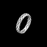 Ethnic silver ring n ° 09 bis