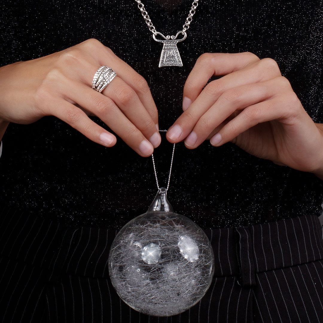 Bague en argent Ethnique N°19 - Itsara bijoux - Bague artisanale ethnique en argent massif n°19