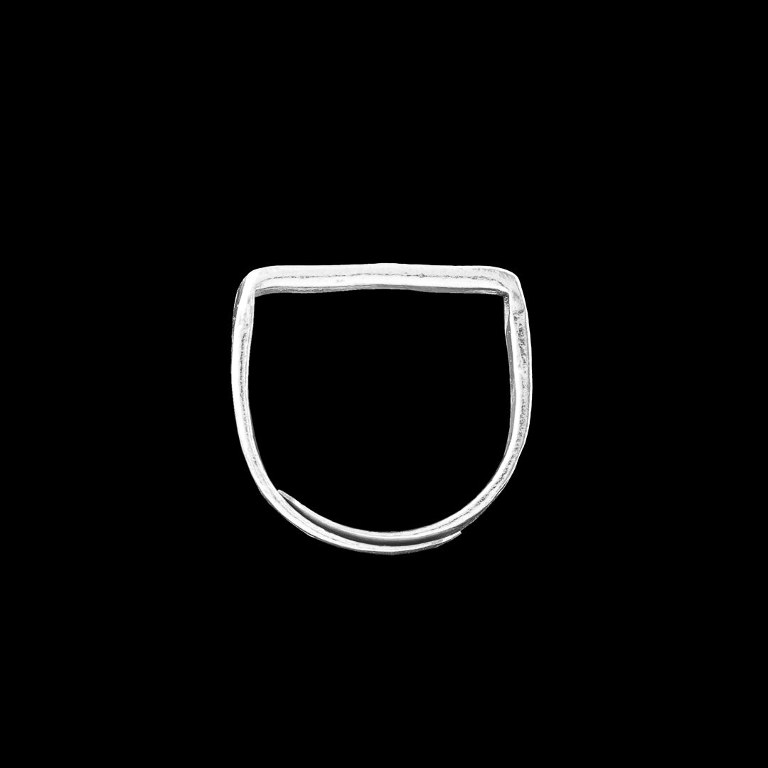 bague ethnique N°80 en argent massif - Itsara Bijoux