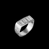 Bague homme en argent Ethnique N°80