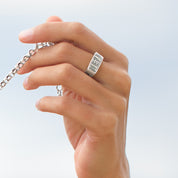 bague ethnique N°80 en argent massif - Itsara Bijoux