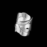 Silver Ring Leaf n ° 47