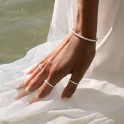 bague chaine en argent N°32 - Itsara 