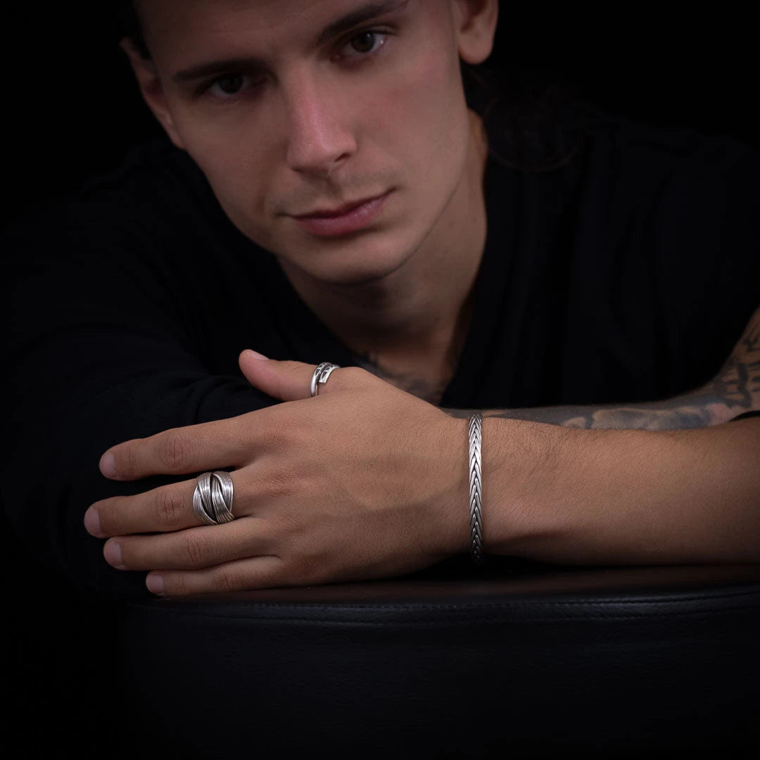 Style De Bague Homme Bague Homme En Argent Sterling De Style