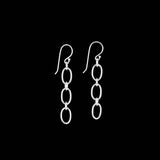 Boucles d'oreilles en argent Contemporaines N°02
