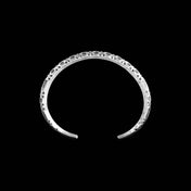 Bracelet N°35 en argent massif pour femme fait entièrement à la main - Itsara Bijoux