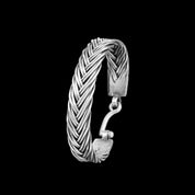 Bracelet N°53 en argent massif tressé - Itsara Bijoux