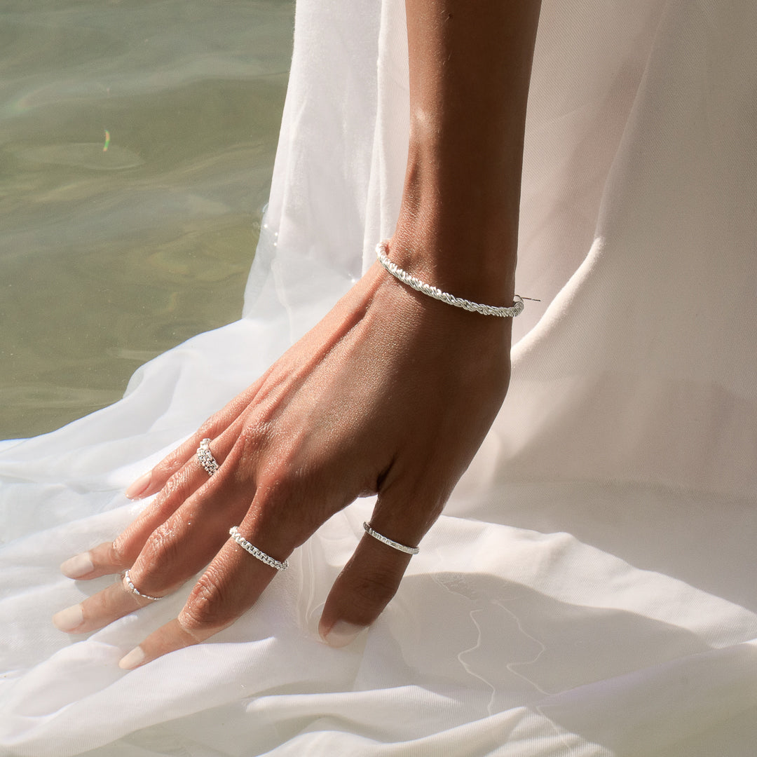 bracelet chaine en argent 925 N°33 - Itsara