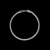 bracelet chaine en argent 925 épis de blé N°35 - Itsara 