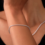 Bracelet chaine en argent N°36