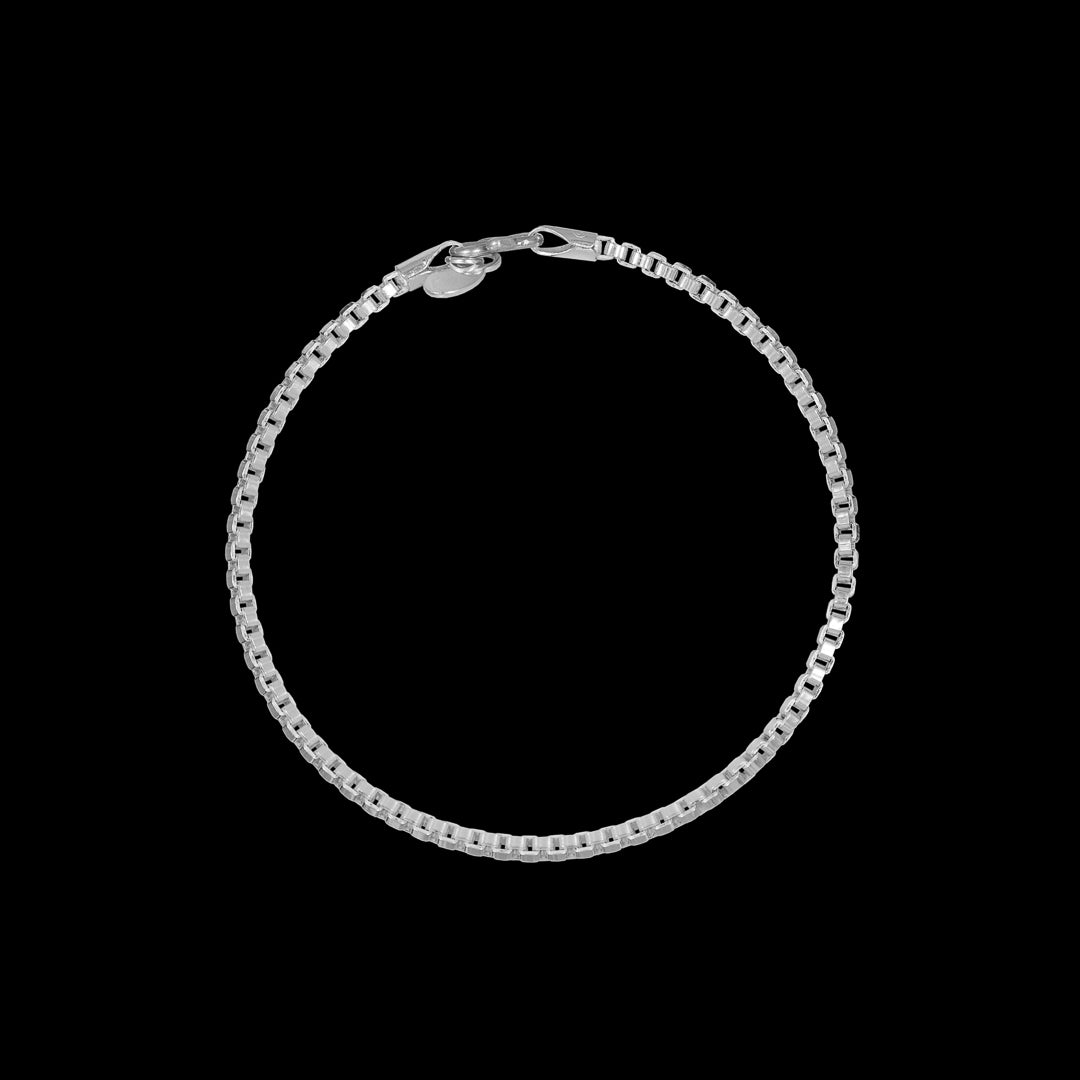 bracelet chaine en argent 925 N°37 - Itsara 
