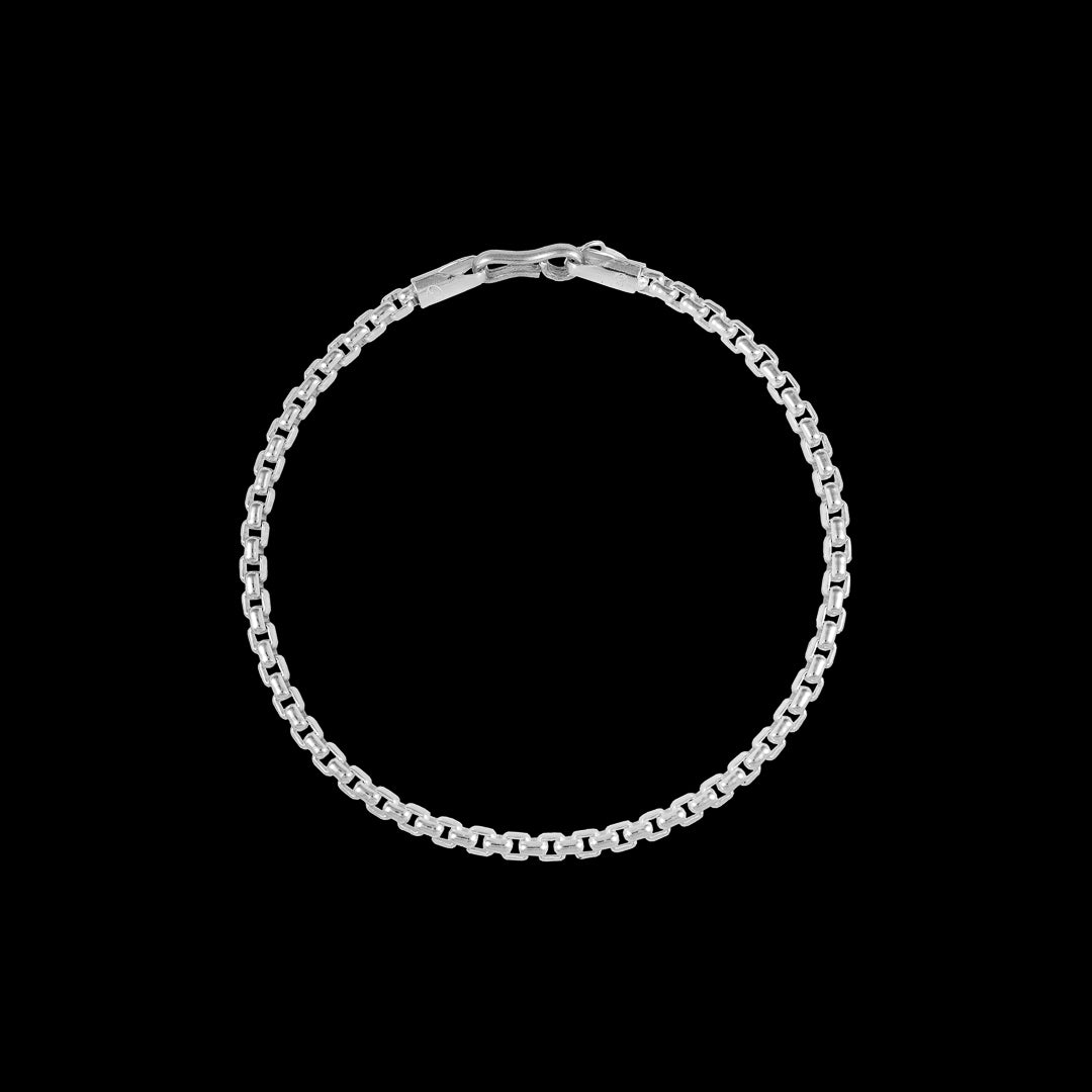 bracelet chaine en argent 925 N°36 - Itsara 