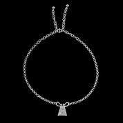 collier N°13, chaine en argent et pendentif ethnique cadenas hmong en argent massif - bijou traditionnel des ethnies Hmong - Itsara Bijoux