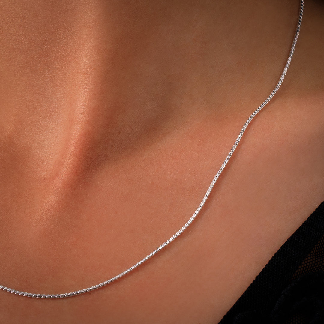 collier chaine en argent 925 N°34 - Itsara