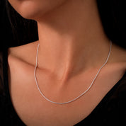 collier chaine en argent 925 N°34 - Itsara