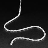 Collier chaine en argent N°37