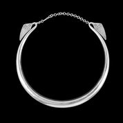 torque en argent massif N°05 traditionnel ethnique tribu d'Asie Hmong Dao Yao Lanten - Itsara Bijoux