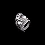 Anello d'argento etnico N ° 58