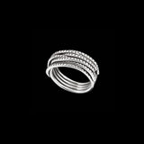 Ethnic silver ring sales n ° 19