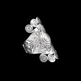 Bague en argent Ethnique N°36