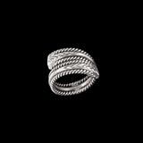 Ethnic silver ring n ° 50