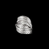 Foglia di anello d'argento n ° 06