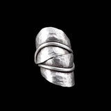 Silver ring n ° 10