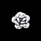 Flower silver ring n ° 24