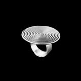 Bague en argent spirale N°23