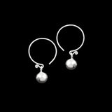 Boucles d'oreilles en argent Contemporaines N°37