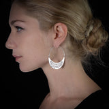 Boucles d'oreilles en argent Ethniques N°10