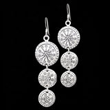 Aretes en plata Ethniques N°57