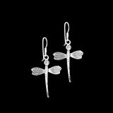 Boucles d'oreilles en argent Libellules N°11